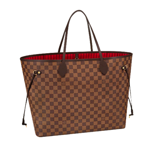  Neverfull PM Damier Ebene Shoulder Bag Brown 