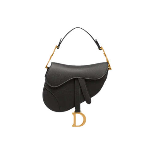Dior Mini Saddle Bag Black for Men  Lyst