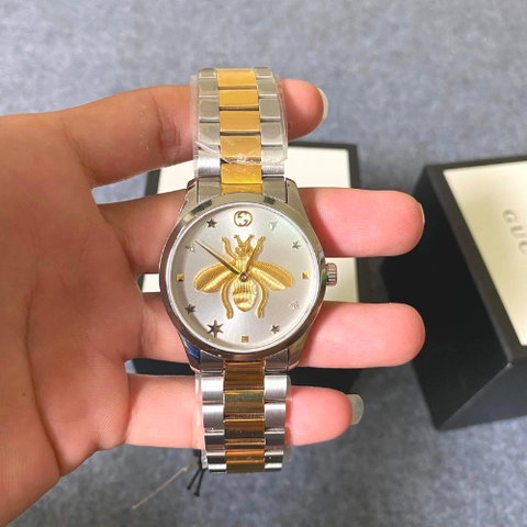  G-Timeless Quartz Silver Dial Ladies Watch 
