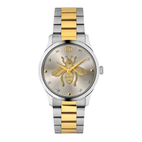  G-Timeless Quartz Silver Dial Ladies Watch 