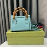  Gucci Diana Mini Tote Light Blue 