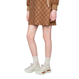  Gucci Rhyton 'GG' Logo Leather 