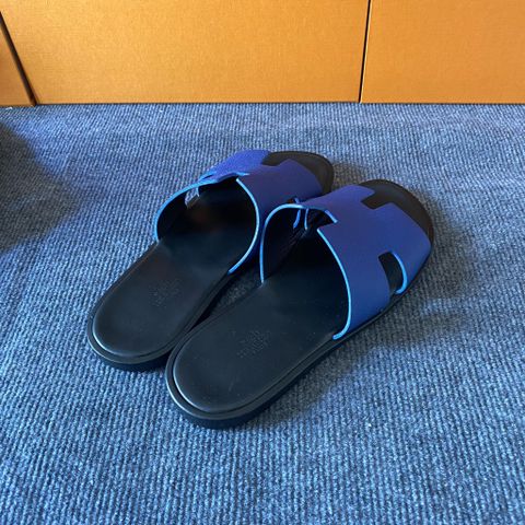  Dép Hermès Izmir Sandal Màu Xanh Đen 