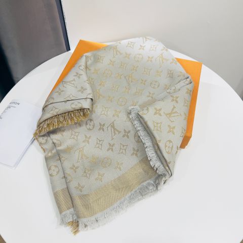  Khăn Lv Monogram Shine Shawl (Ánh Kim) 