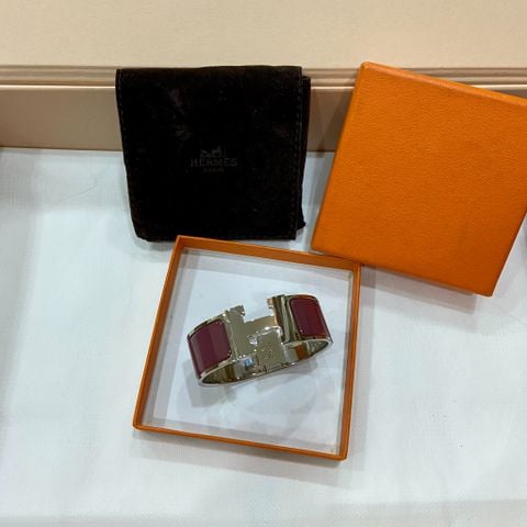  Vòng Tay Hermes Red Clic H Bracelet PM 