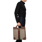  Gucci Ophidia GG Top Handle Bag Tote 