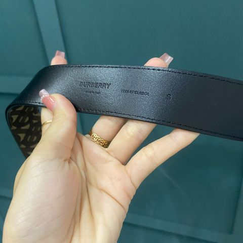  Belt Burberry Monogram Stripe E-Canvas 