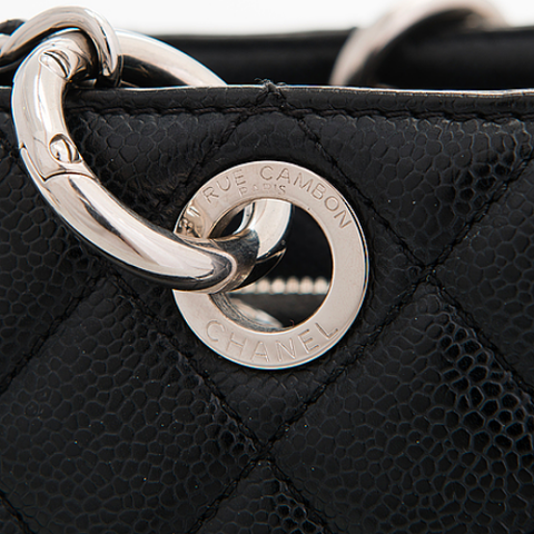  Chanel Caviar Grand Shopping Tote Bag 