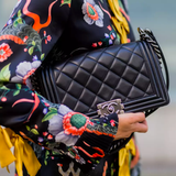  Chanel Boy Black 