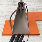  Hermès Kelly 25 Etoupe Epsom PHW 