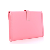  Hermes Pink Jige Clutch 