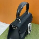  Gucci Dionysus Mini Top Handle Bag Black 