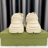  Gucci Rhyton 'GG' Logo Leather 