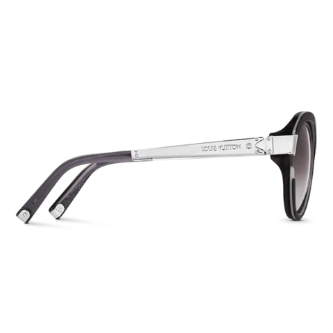  Petir Soupcon Cat Eye Sunglasses Black 