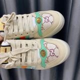 Giày Gucci Screener Monogram-Print Leather 
