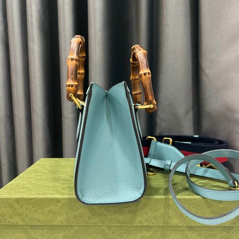  Gucci Diana Mini Tote Light Blue 