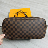  Neverfull PM Damier Ebene Shoulder Bag Brown 
