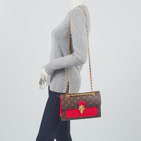  Túi Đeo Vai Louis Vuitton Victorie Monogram Canvas 