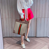  Gucci Ophidia GG Top Handle Bag Tote 