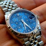  Rolex Datejust 31mm Mặt Hoa Xanh (Reference 278274) 