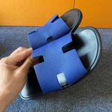  Dép Hermès Izmir Sandal Màu Xanh Đen 