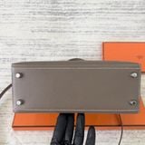  Hermès Kelly 25 Etoupe Epsom PHW 