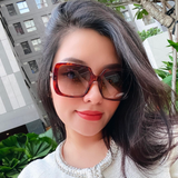  Brown Acetate Square Sunglasses 