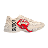  Gucci Rhyton Sneaker With Mouth Print 