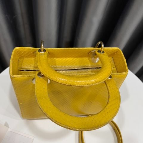  Dior Lady Medium Lizard Phw 