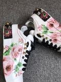  D&G Leather Sneakers Portofino Floral 