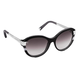  Petir Soupcon Cat Eye Sunglasses Black 