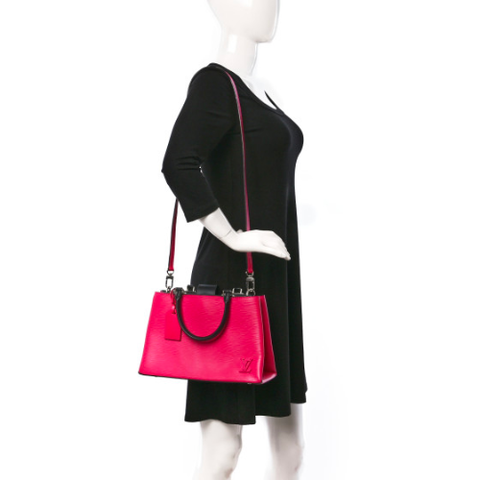  Louis Vuitton Epi Kleber PM Hot Pink 