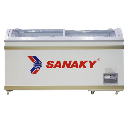  TỦ ĐÔNG ÂM SÂU MẶT KÍNH SANAKY, 500L 