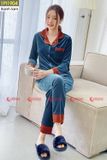  Bộ Pijama chất nhung tăm cao cấp, kiểu dáng sang trọng 