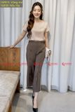  Quần Culottes cúc dọc quần cạp cao trendy tôn dáng đầy cá tính 