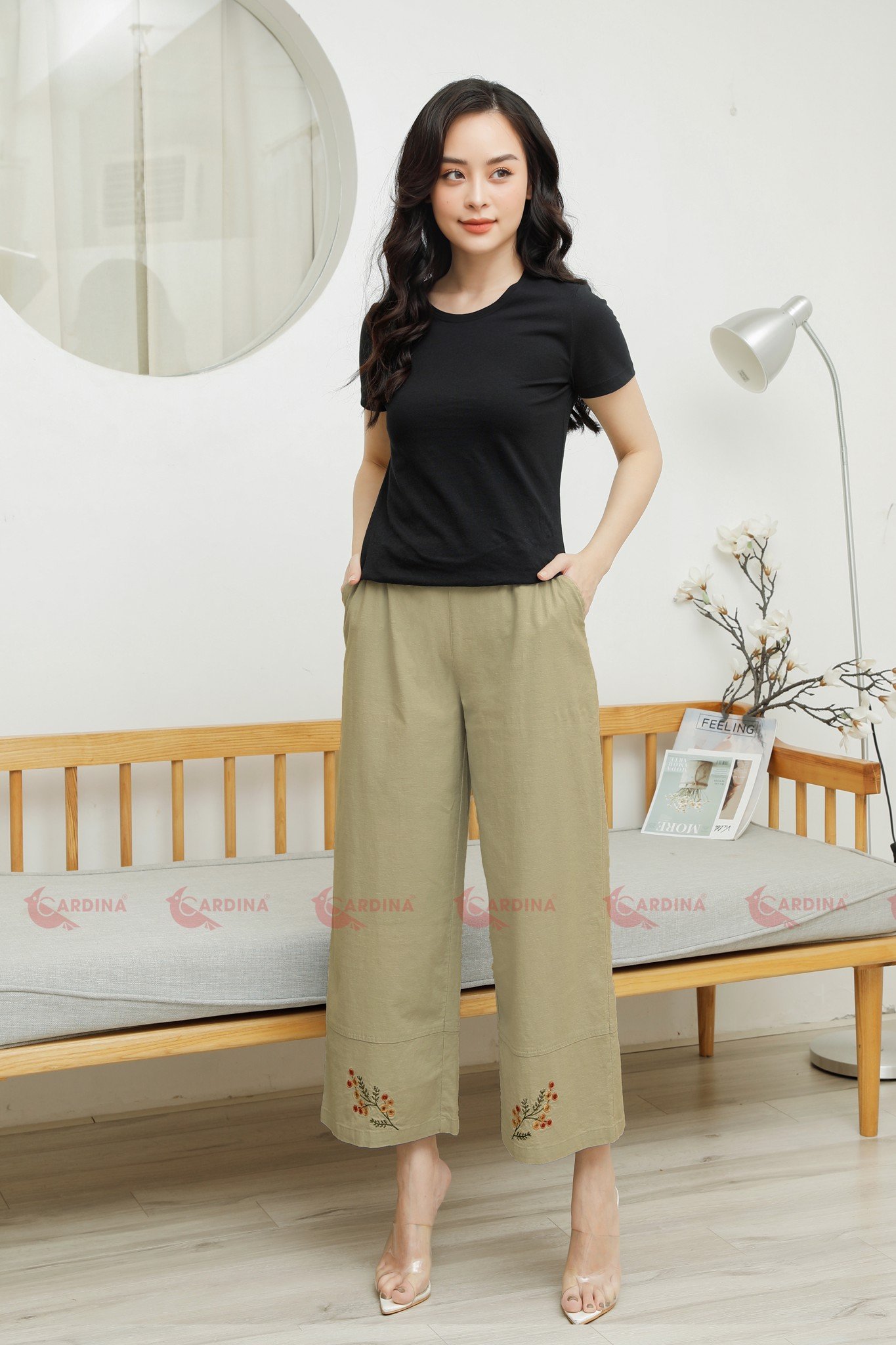 May quần culottes