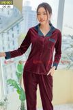  Bộ Pijama chất nhung tăm cao cấp, kiểu dáng sang trọng 