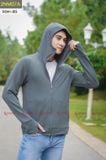  Áo khoác chống nắng nam 1 lớp Cardina, chất thun lạnh ngăn 97% tia UV 