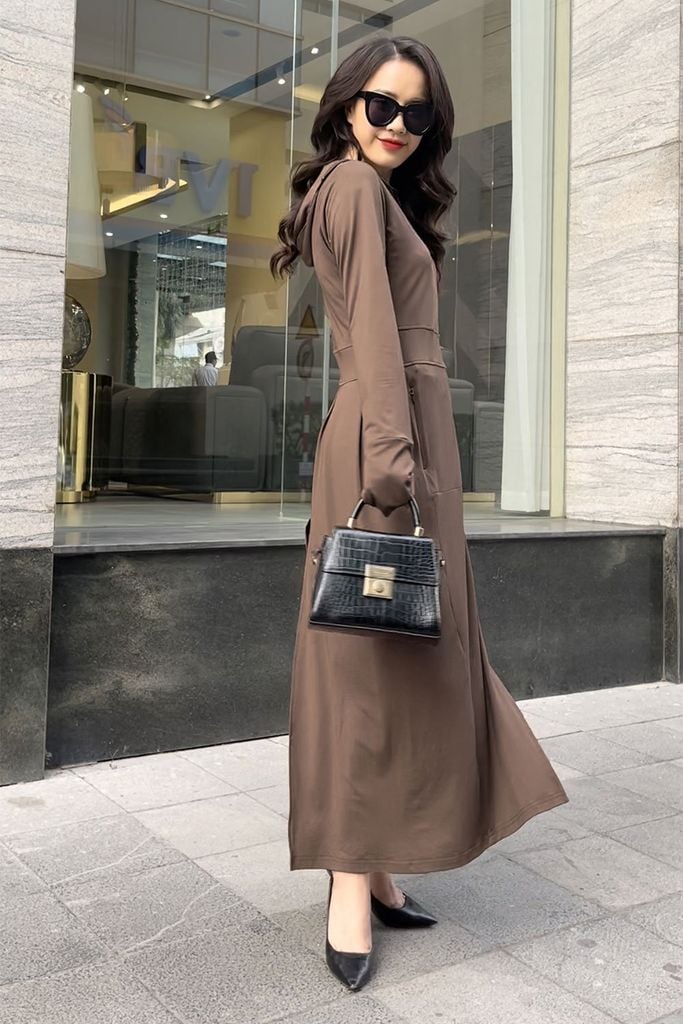  Áo chống nắng nữ 2 lớp dáng dài Cardina Nhật Bản, ngăn UV đến 97% 