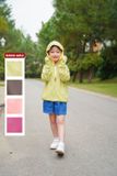  Áo chống nắng trẻ em 1 lớp cho bé gái, chất liệu thoáng mát chống UV. 