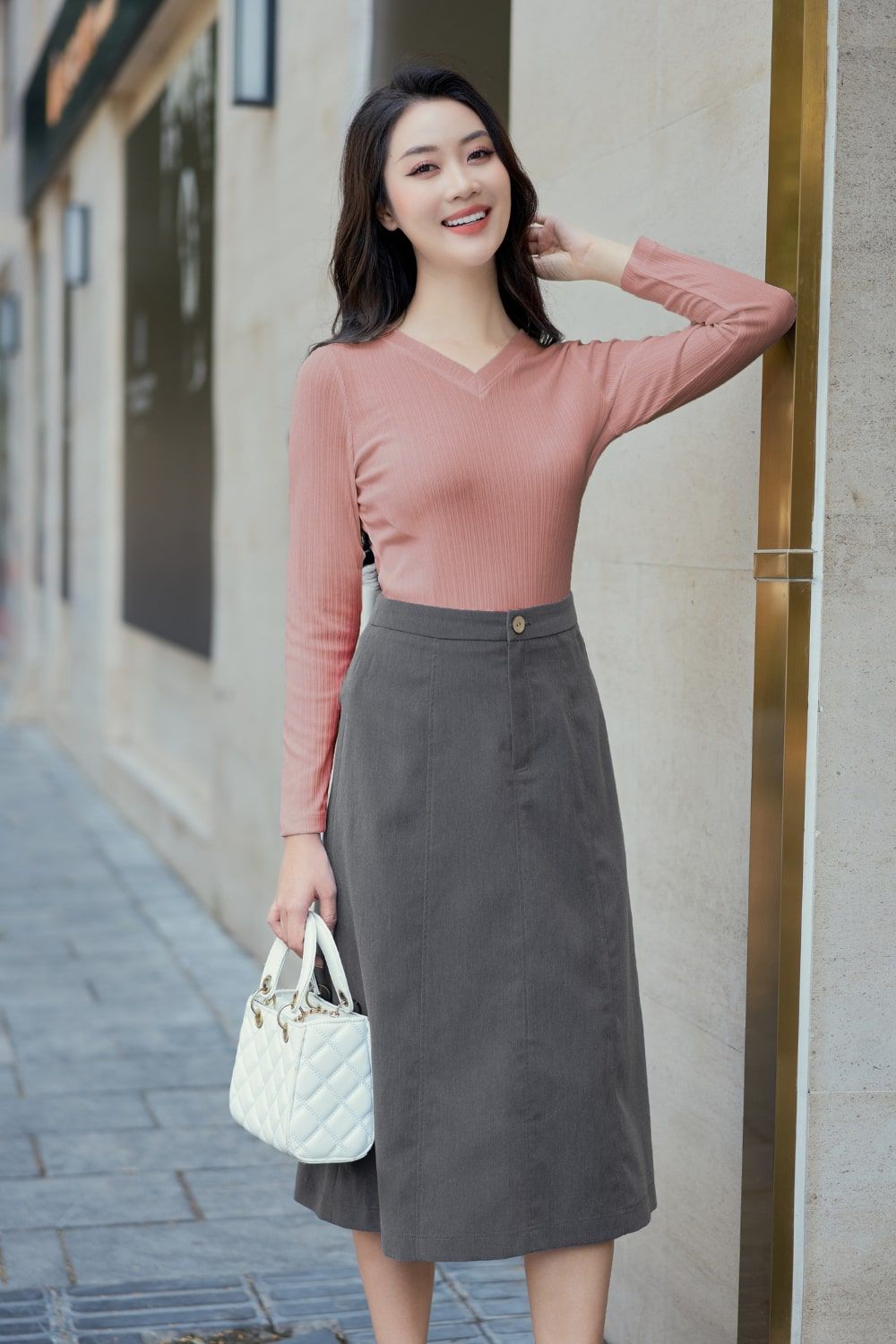 Váy len nữ dáng dài suông đầm len cổ lọ màu đen be nâu basic phom rộng hàng  Quảng Châu cao cấp Style Hàn Quốc | Shopee Việt Nam