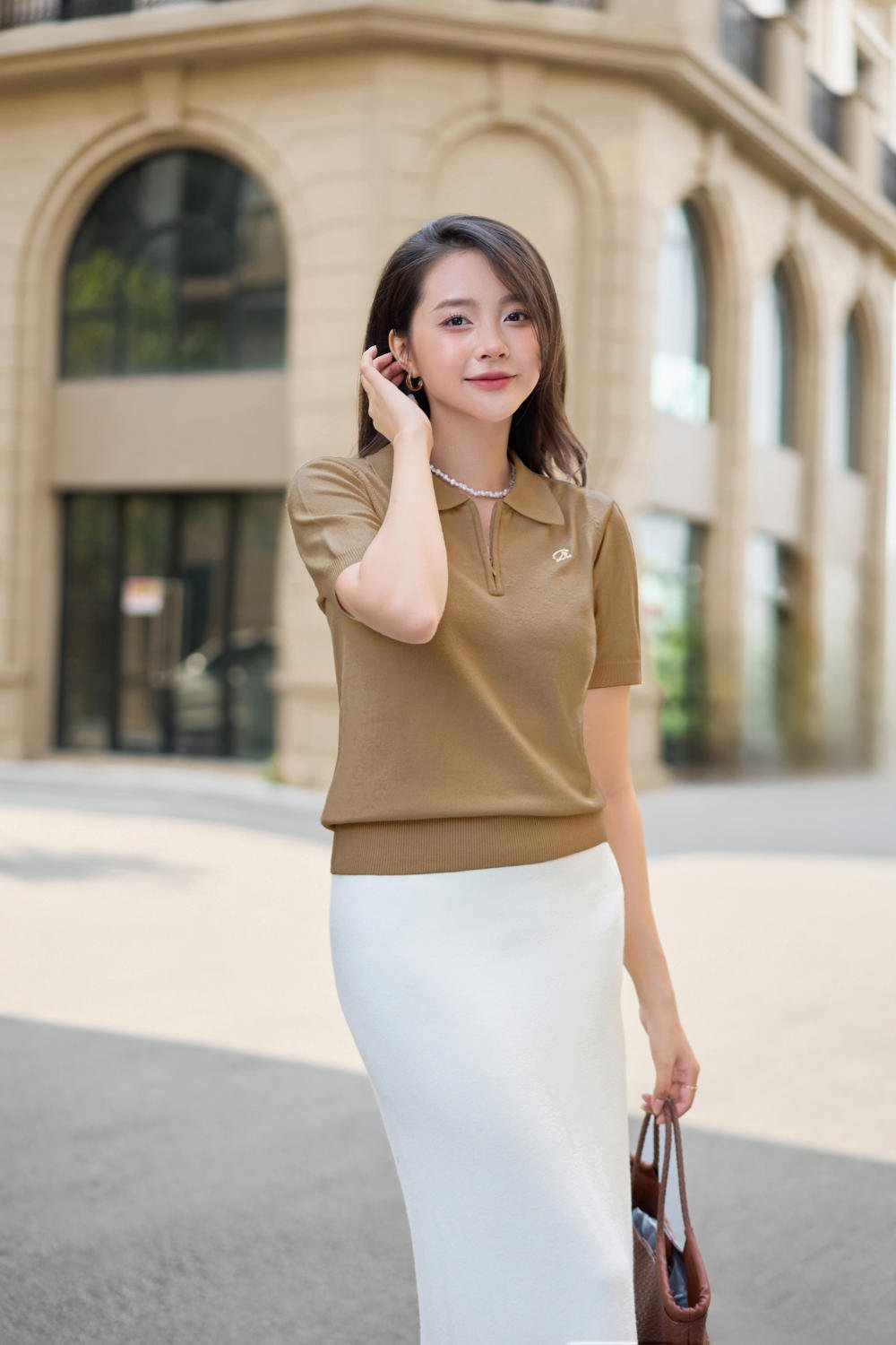 Áo thun polo basic