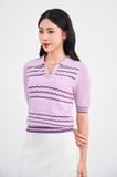  Áo Polo mongtoghi kiểu dáng cổ polo phối kẻ trẻ trung 