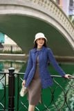  Áo phao nữ dáng lửng Classy chần bông siêu nhẹ công nghệ Nhật 