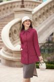  Áo phao nữ dáng lửng Classy chần bông siêu nhẹ công nghệ Nhật 