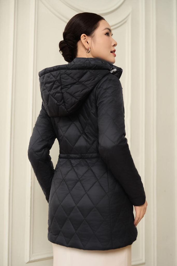  Áo phao dáng lửng Amor chất gió cao cấp chống nước, cản mưa, giữ ấm tuyệt đối 