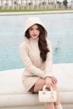  Áo phao nữ dáng lửng Believe có mũ lõi bông siêu nhẹ giữ ấm chống xô 
