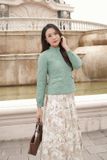  Áo phao nữ dáng ngắn Enjoy chần bông siêu nhẹ, chống nước 