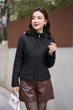  Áo phao dáng ngắn có mũ cấu trúc lõi bông siêu nhẹ giữ ấm, chống xô tuyệt đối 
