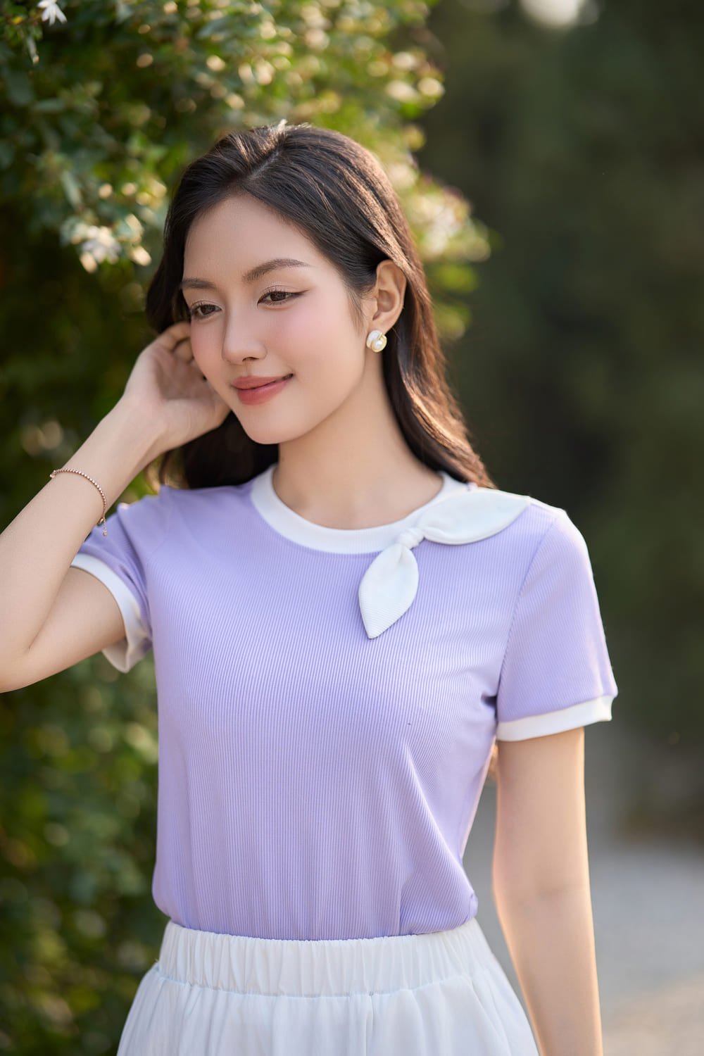 mẫu cổ áo đẹp mùa hè